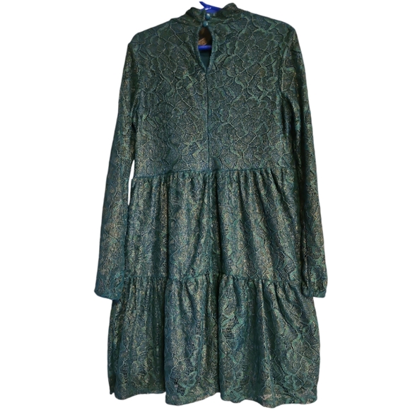 Art Class Tiered Dress Size S (6/6X) - Picture 2 of 9